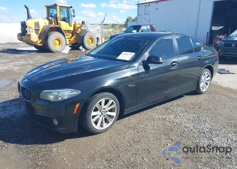 2015 BMW 528I xDrive из США, поврежденный, VIN WBA5A7C54FD621257